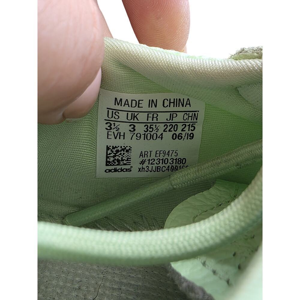 Adidas‎ Ozweego Glow Green Athletic Running Shoes Sneakers EE6466 Kids Size 3.5 - Picture 16 of 16